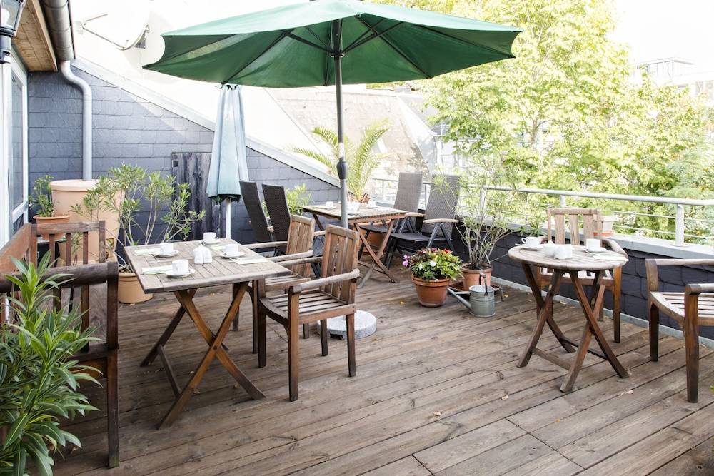 Rooftop terrace