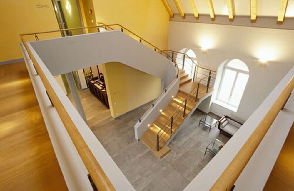 Interior entrance