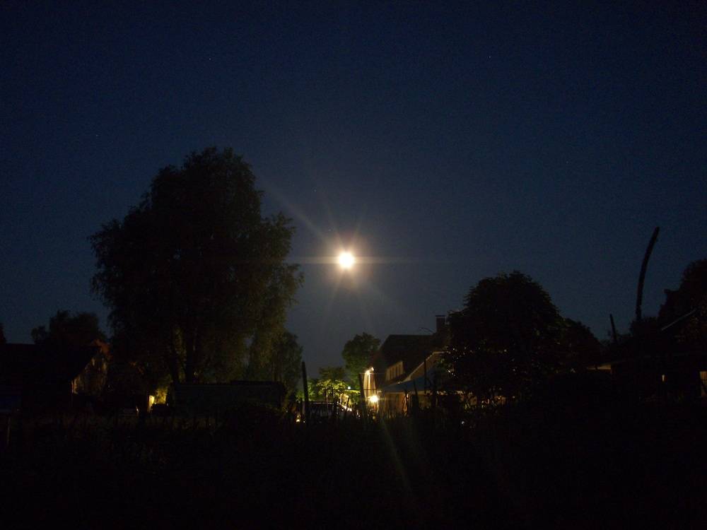 Front of property - evening/night