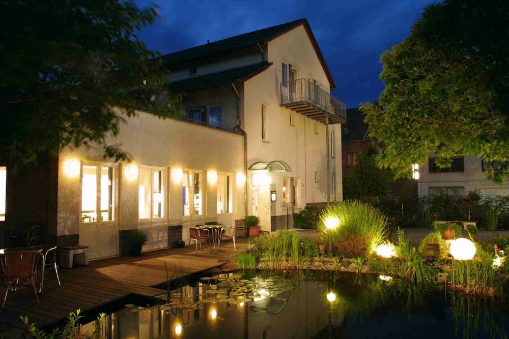 Front of property - evening/night