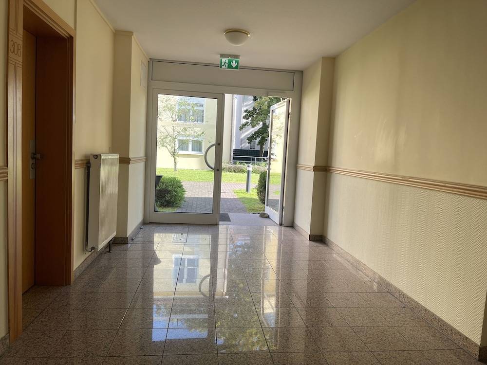 Interior entrance