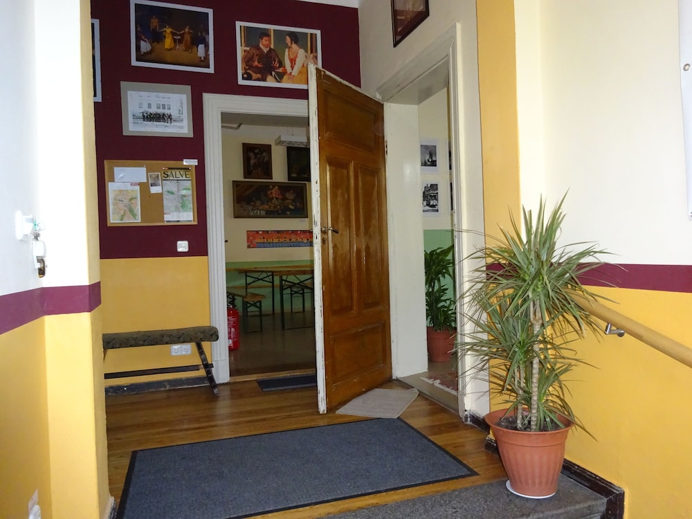 Interior entrance