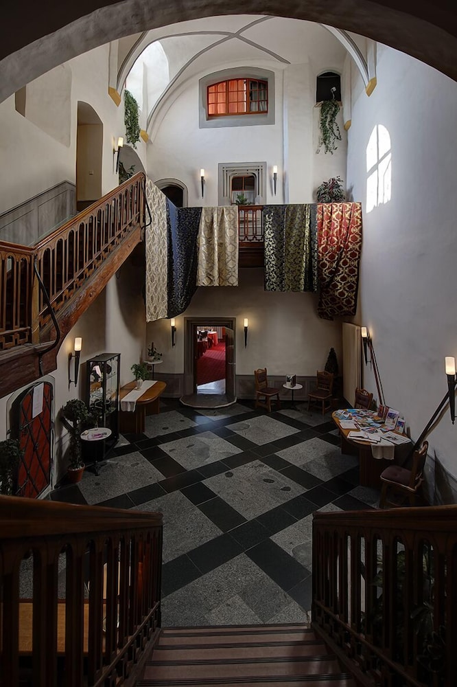 Interior entrance