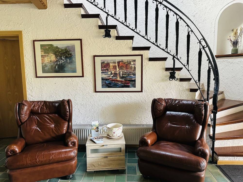Interior entrance