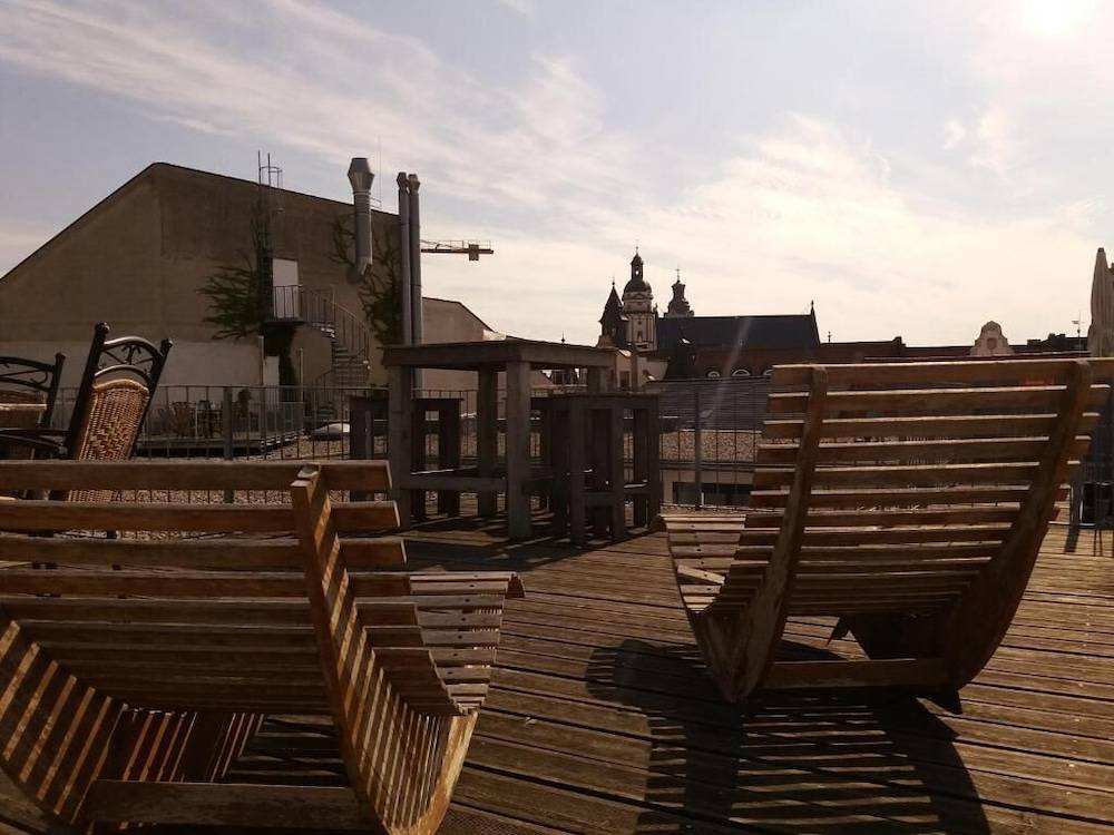 Rooftop terrace