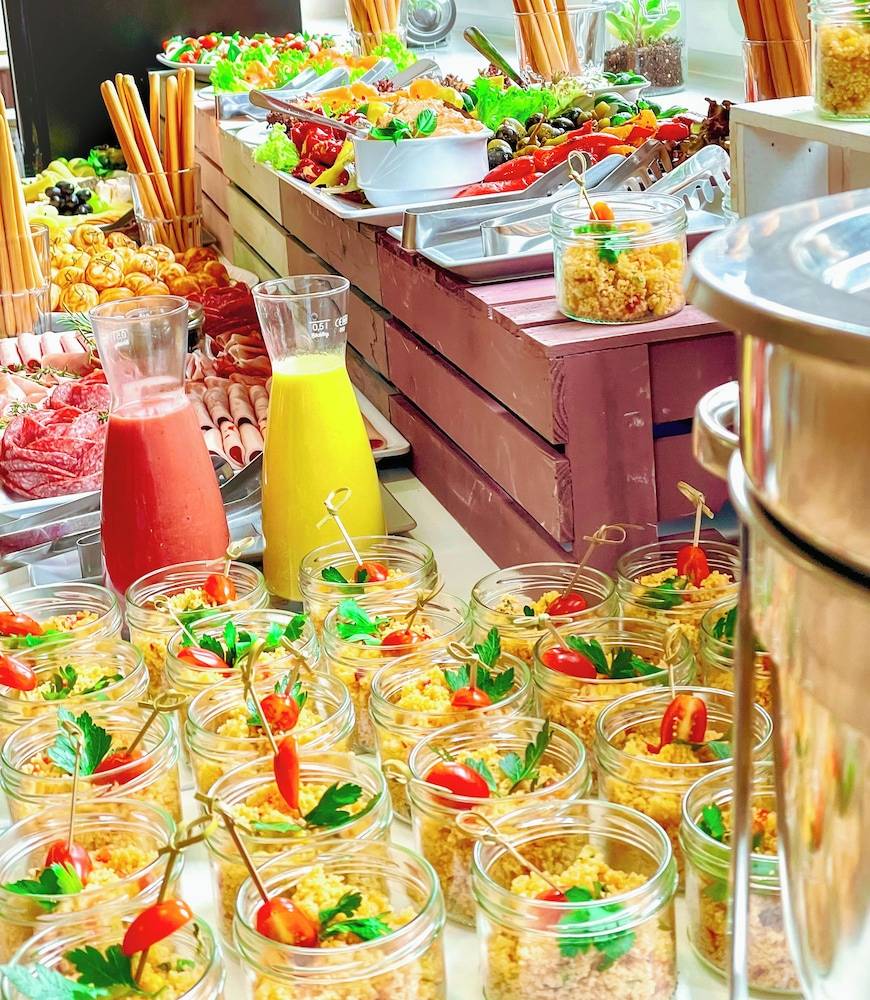 Breakfast buffet