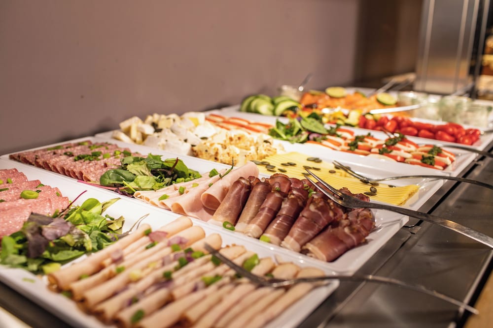 Breakfast buffet