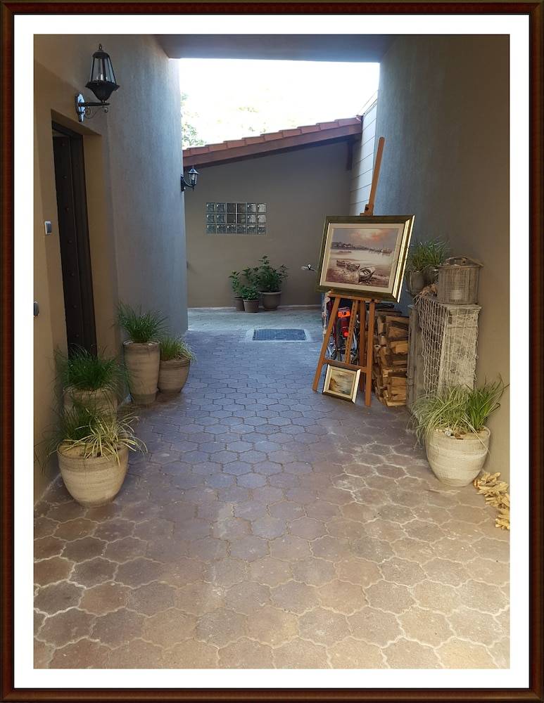 Interior entrance