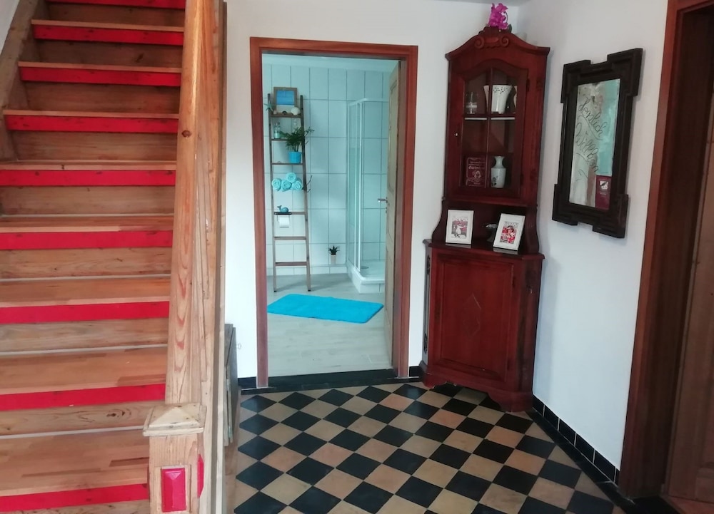 Interior entrance