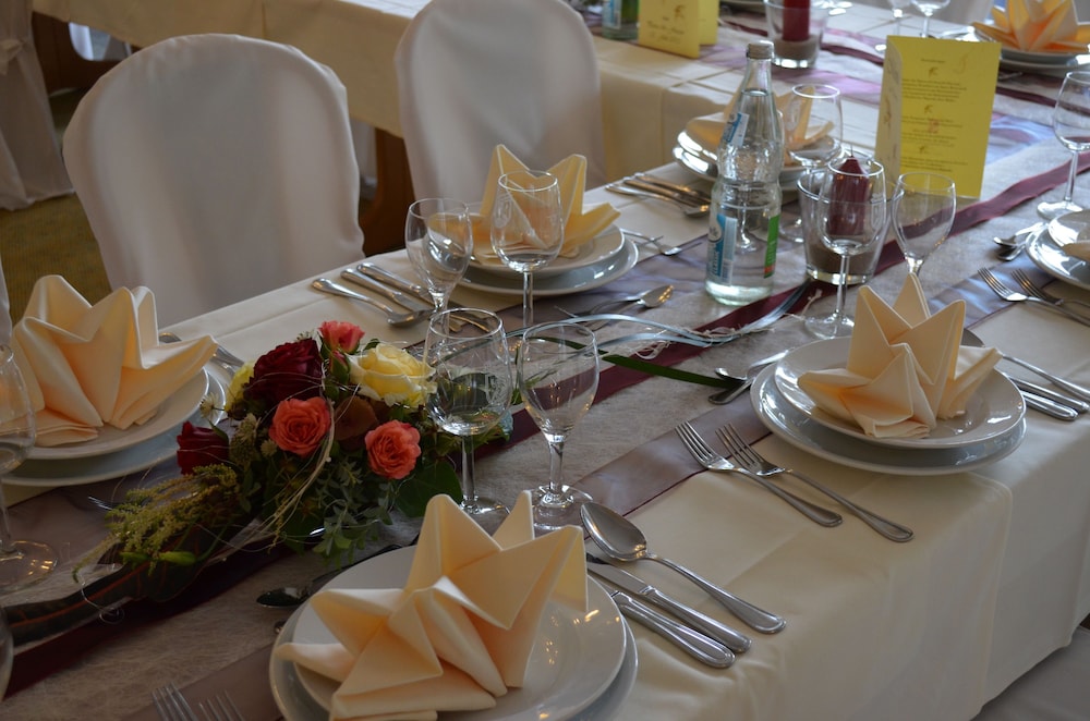Couples dining