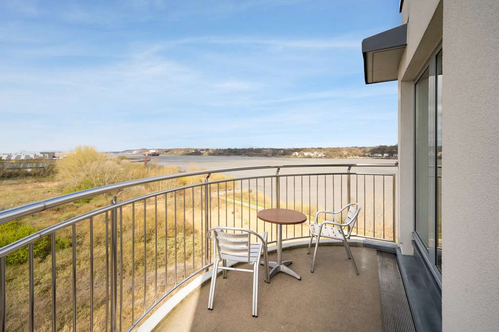 the rilano hotel hamburg suite ausblick