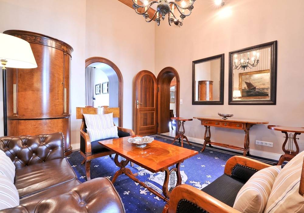 Lobby sitting area