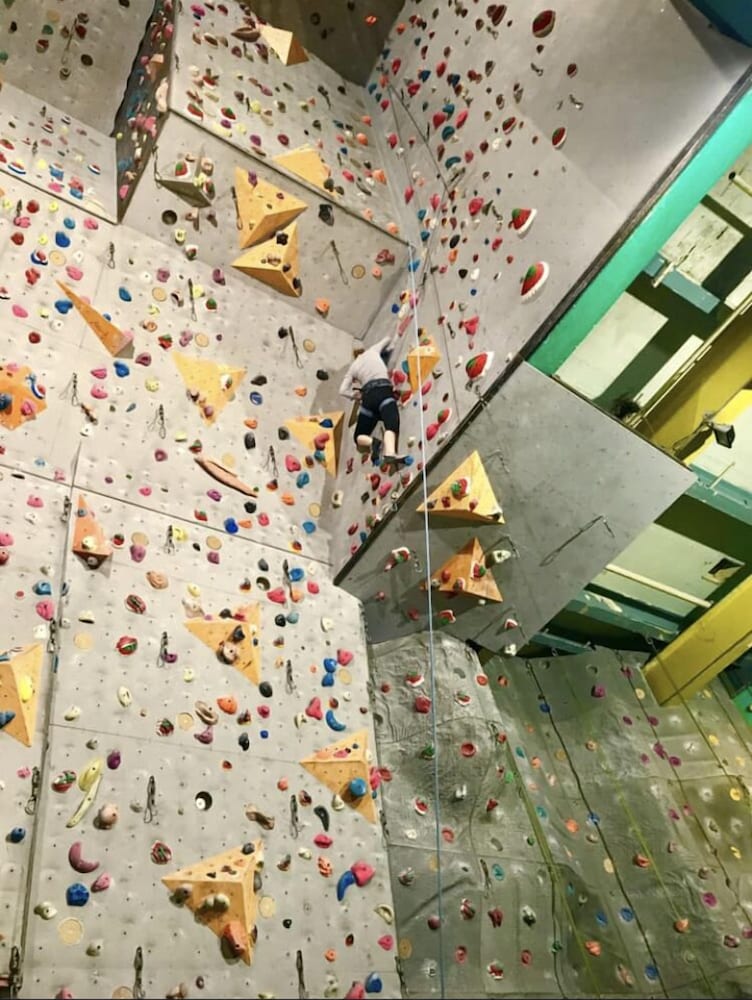 Rock climbing wall - indoor