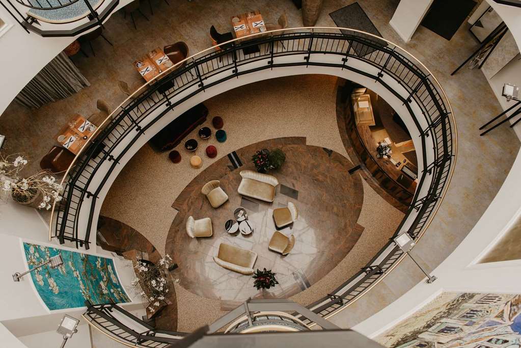 Foyer Parkhotel von Oben