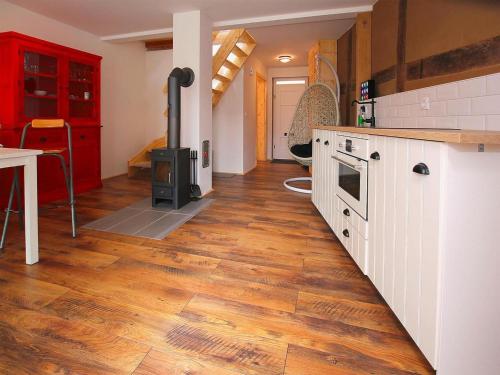 Timber House in Neukalen by River Peene cleaning included