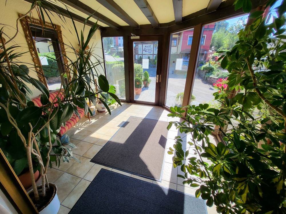 Interior entrance