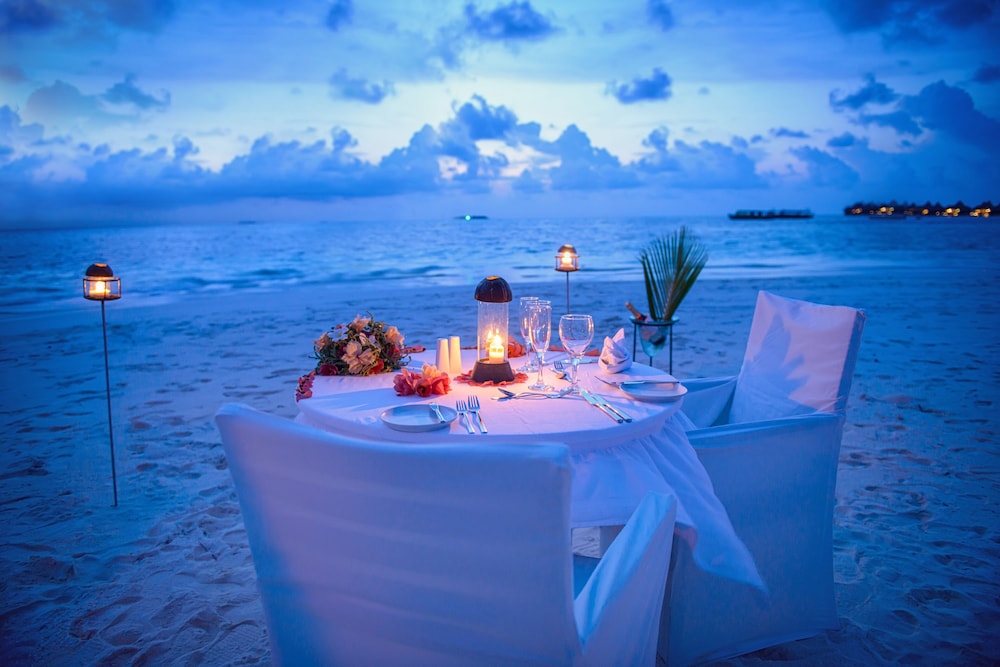Couples dining