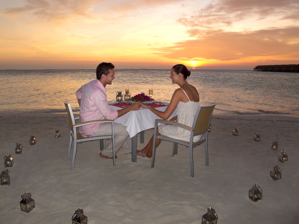 Couples dining