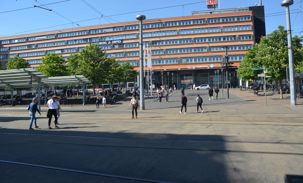 Train station shuttle
