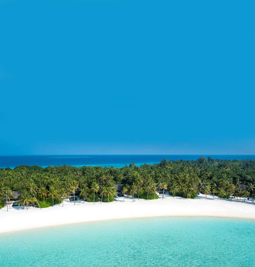 Beach Villas With Pool Aerial