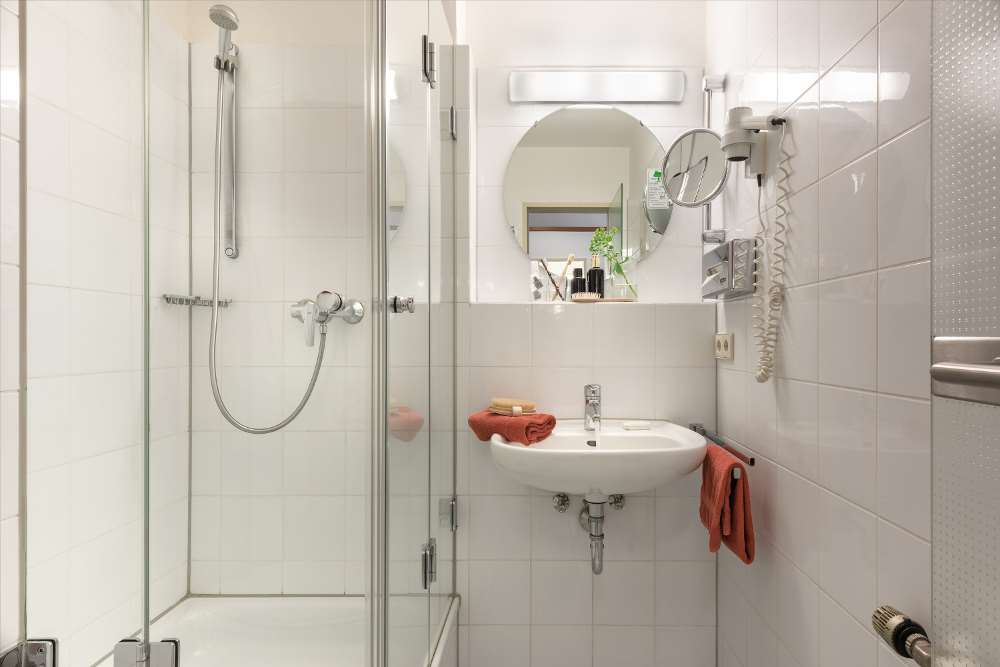 Bad / bathroom, City Partner Hotel Europa Münster