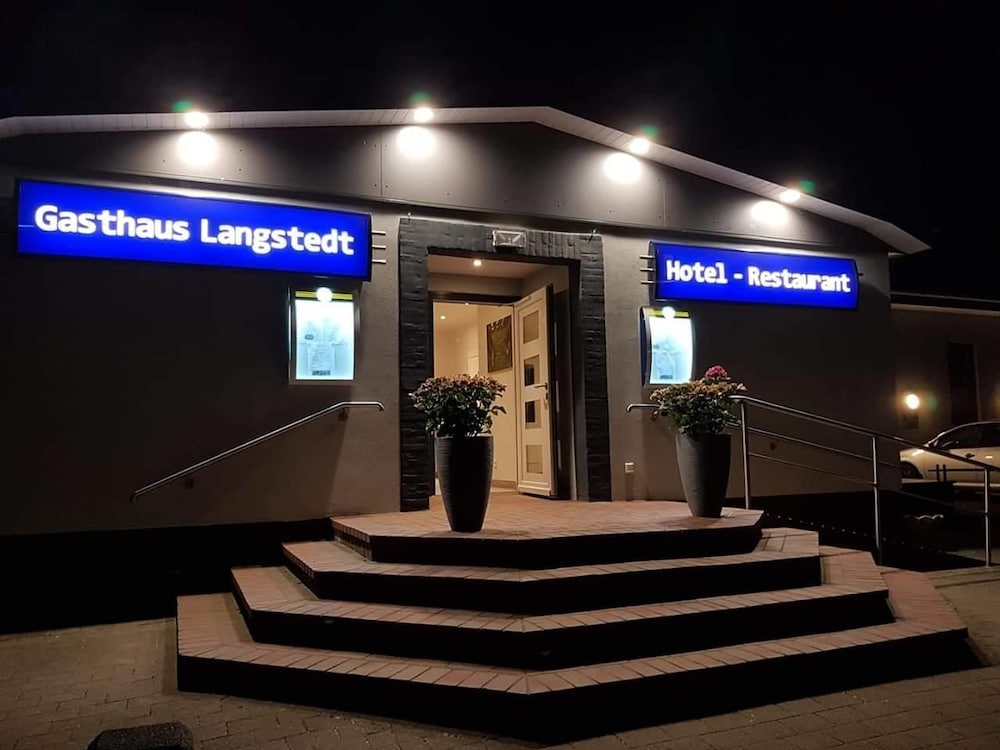 Front of property - evening/night