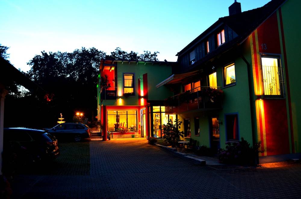Front of property - evening/night