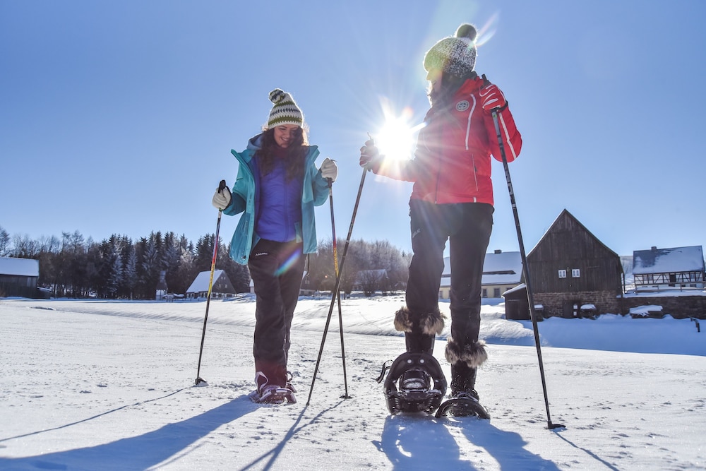 Snowshoeing