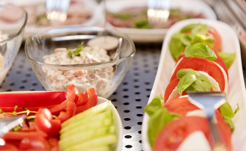 Breakfast buffet