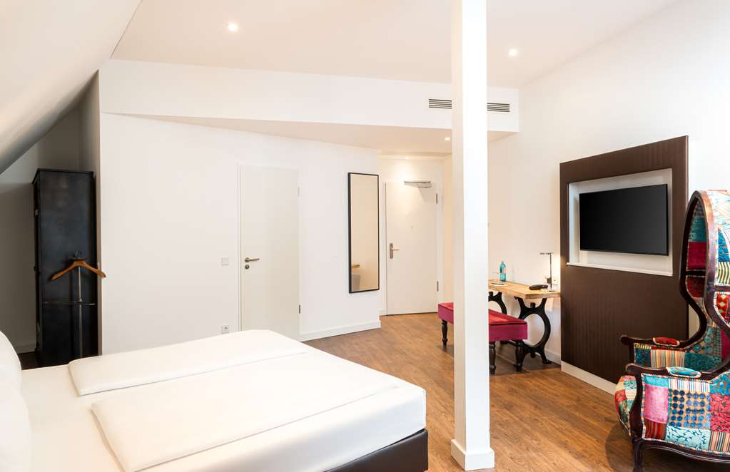 arthotel ana symphonie leipzig superior dreibettzimmer einrichtung