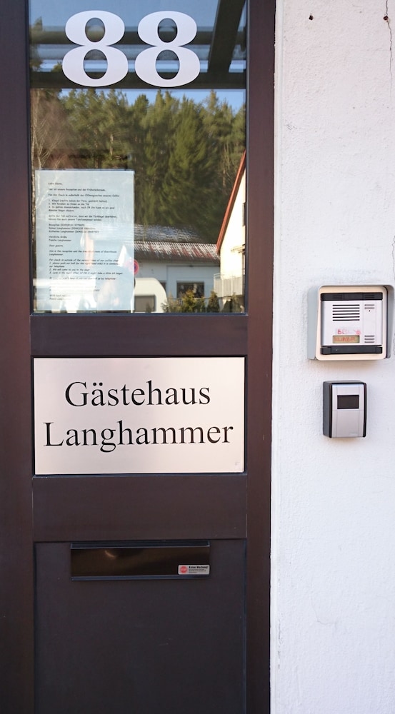Interior entrance