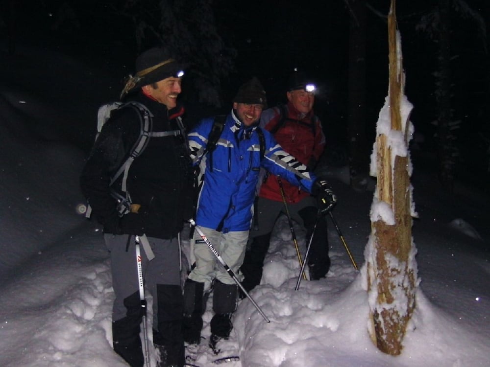 Snowshoeing