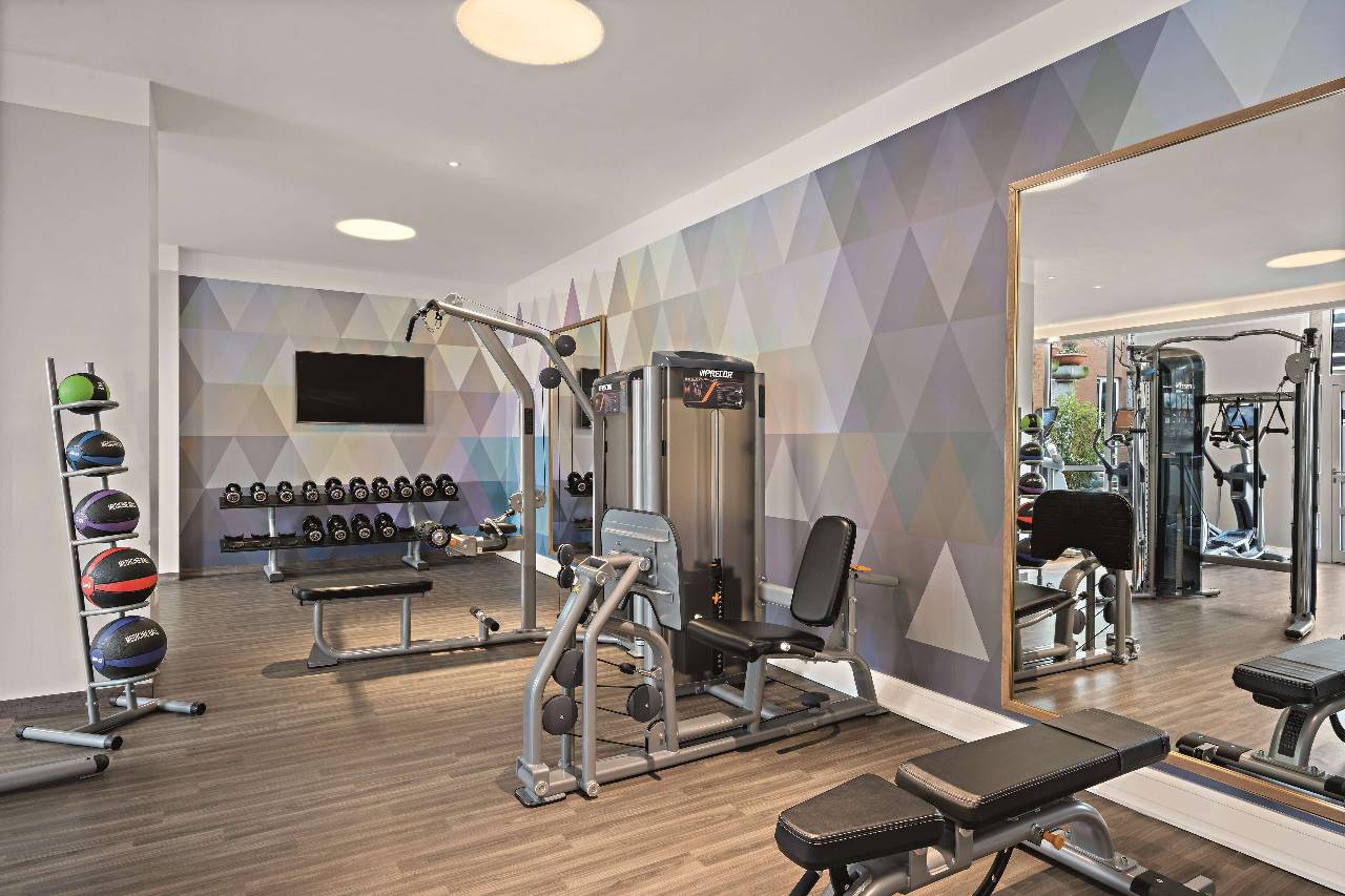 Health club fitness center gym