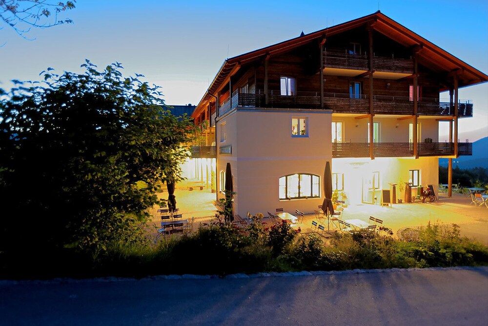 Hotel Front - Evening/Night