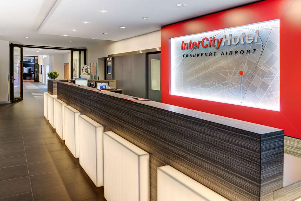 IntercityHotel Frankfurt Airport, Germany, lobby view