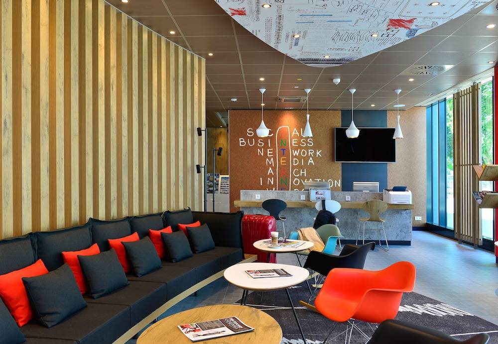 Lobby sitting area