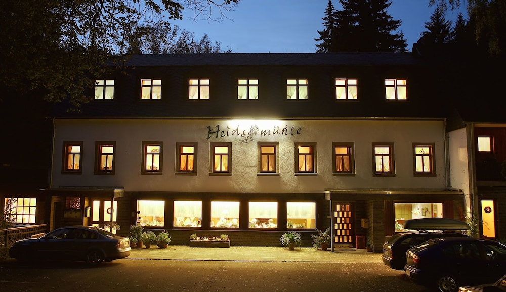 Front of property - evening/night