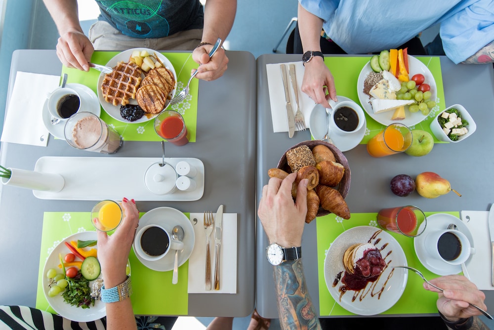 Breakfast buffet