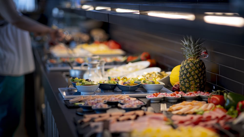 Breakfast buffet