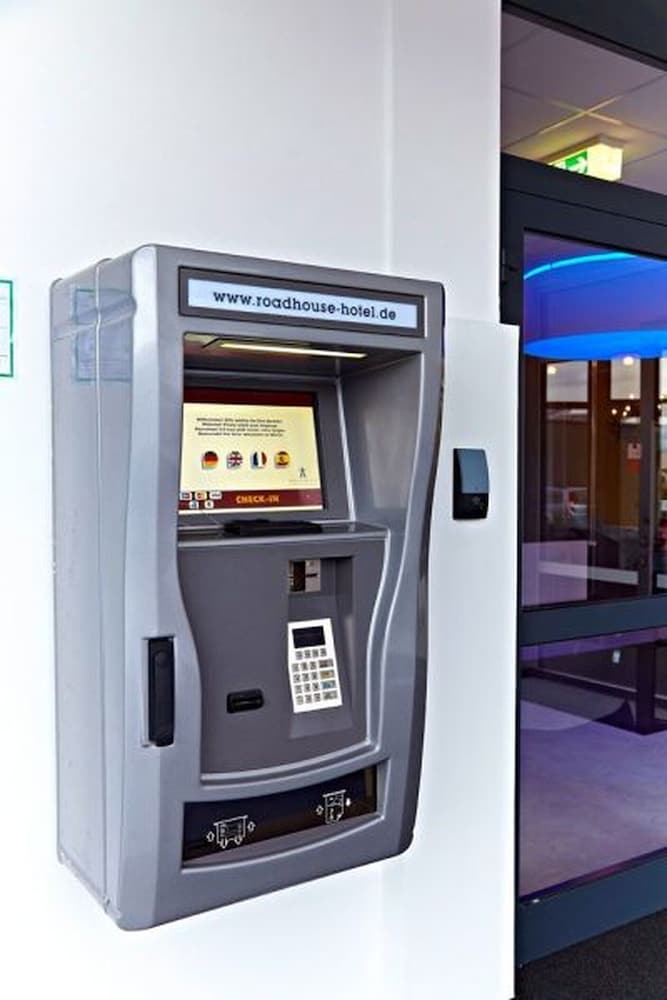 Check-in/check-out kiosk