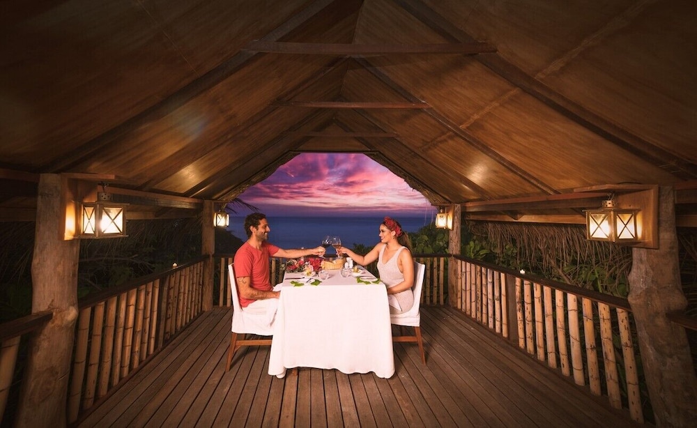 Couples dining