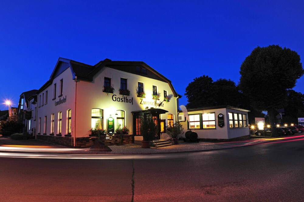 Hotel Front - Evening/Night