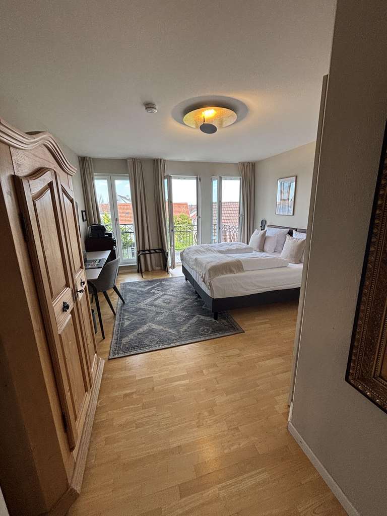 Comfort Doppelzimmer mit Balkon zum Garten