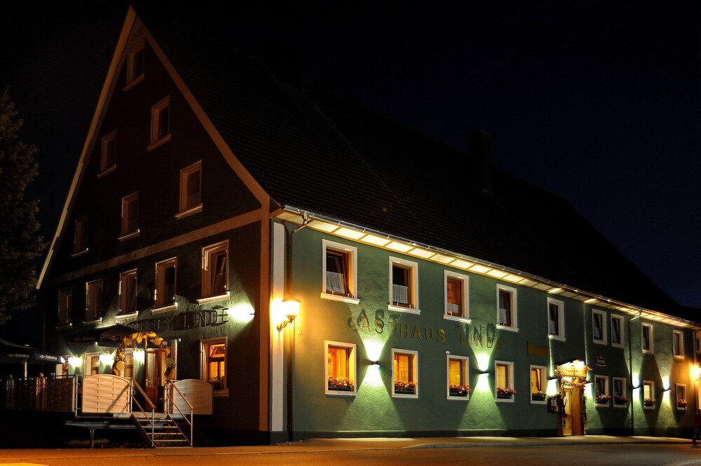 Front of property - evening/night