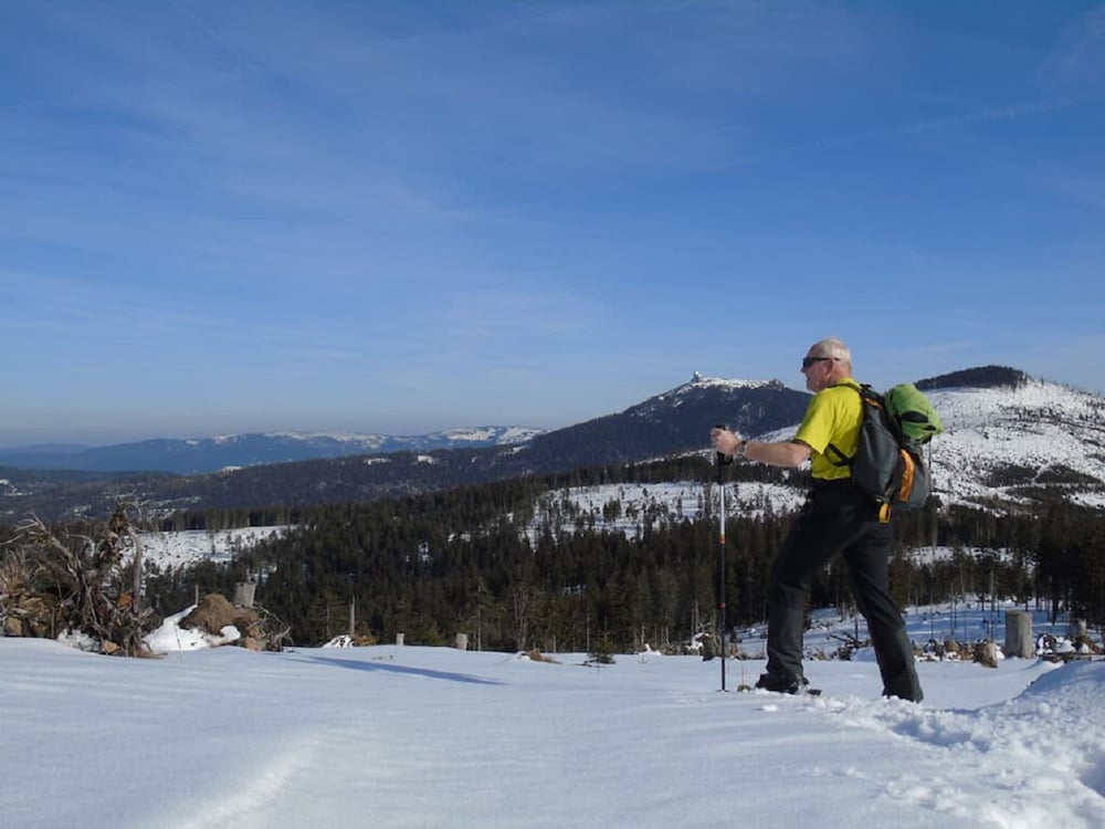 Snowshoeing