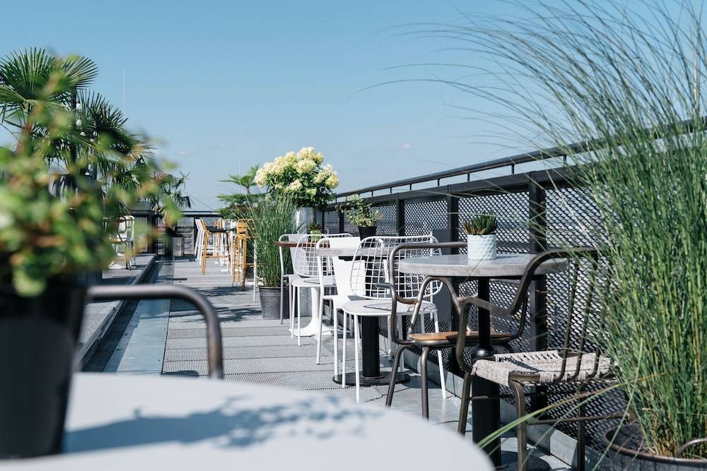 Rooftop terrace
