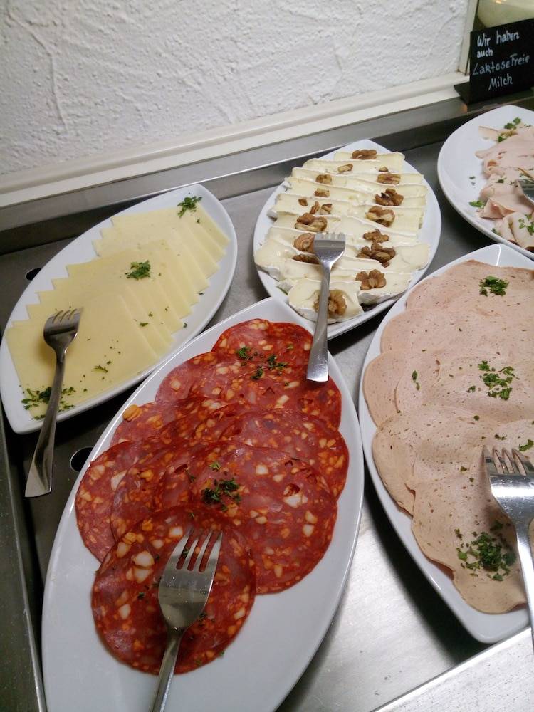 Breakfast buffet