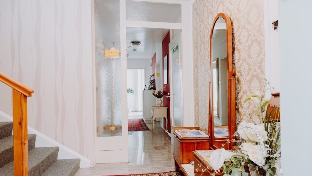 Interior entrance