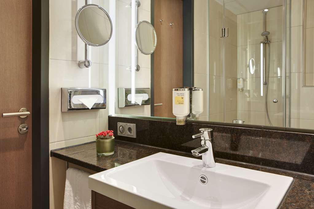 IntercityHotel Darmstadt, Germany - Bathroom