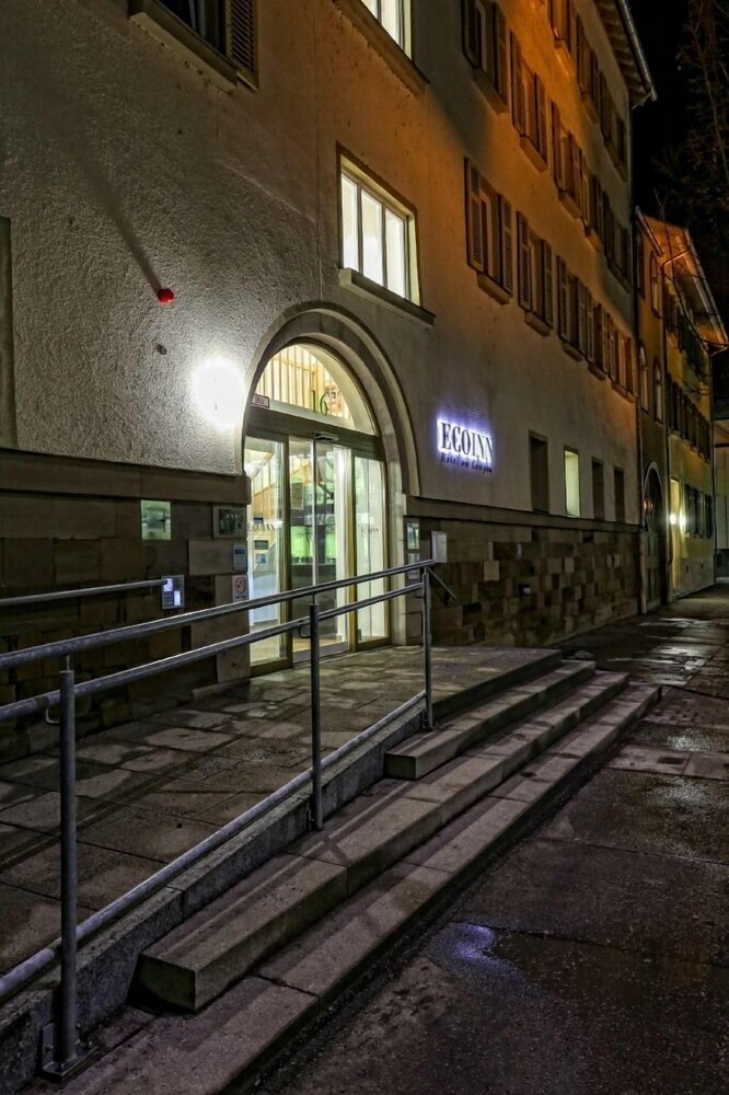 Hotel Front - Evening/Night